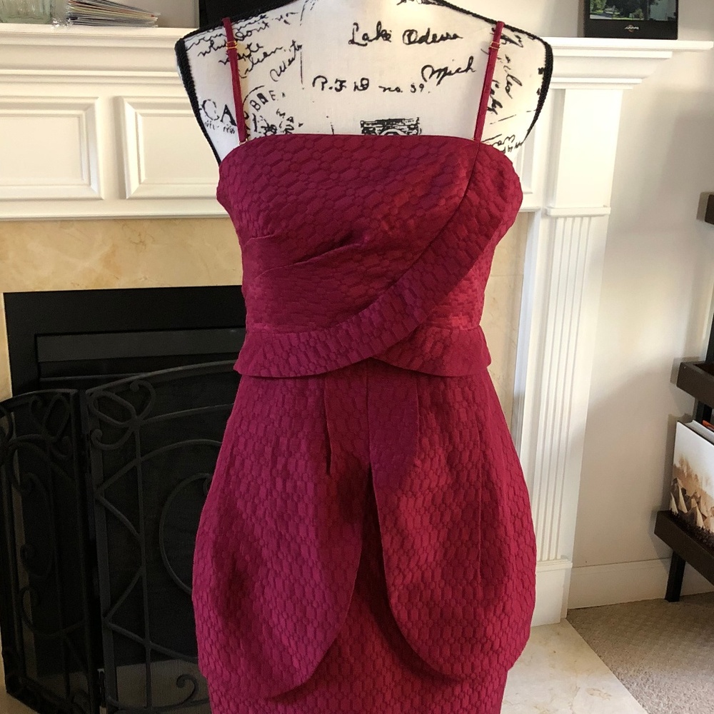 NWT Tracy Reese Tulip/Peplum Cocktail Dress